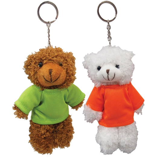 mini teddy bear keychain