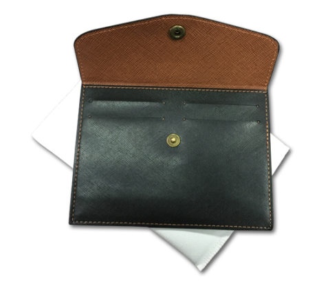 FG-828 PU Passport Holder with Slot sleeve - Unique, Customized